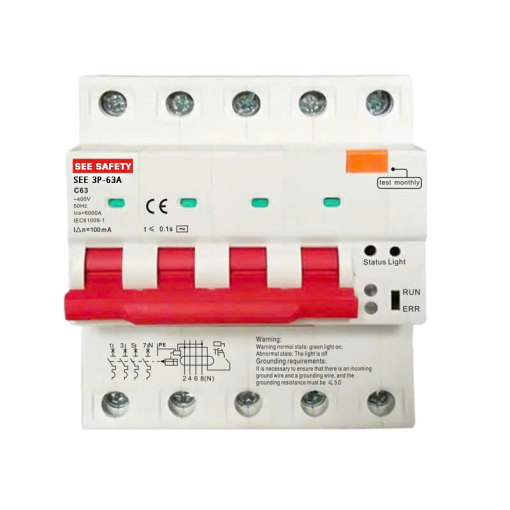 Thiết bị chống sốc điện cách ly 3 pha SEE 3P -63A
