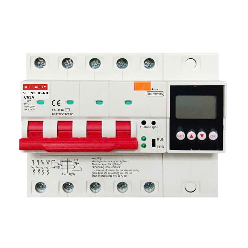 Thiết bị chống sốc điện cách ly 3 pha SEE PRO 3P – 63A