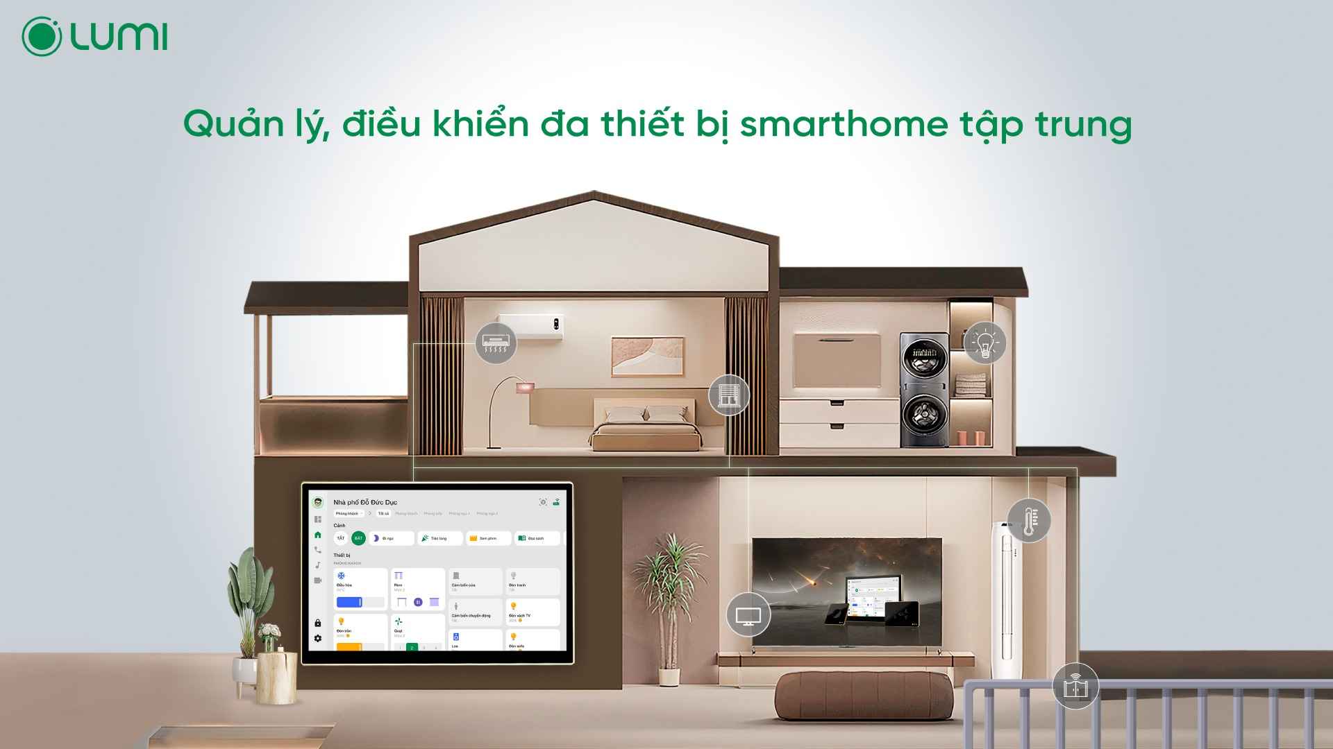 Wallpad mang đến giải pháp All in One